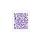 Mermaid Scales, Aesthetic Purple Art Print Gallery Image 1