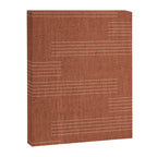 Minimal, Pattern, Boho Prints, Terracotta Canvas Print Gallery Image 8