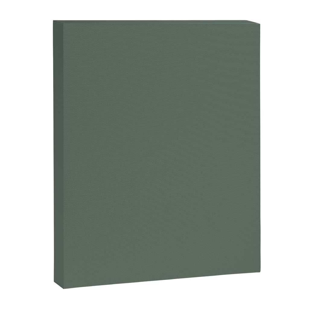 Minimal, Solid Color, Dark Sage Green Canvas Print Gallery Image 8