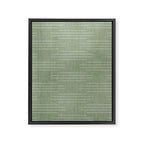 Minimalist, Boho, Line Art in Sage Green Framed Canvas Print Gallery Image 8