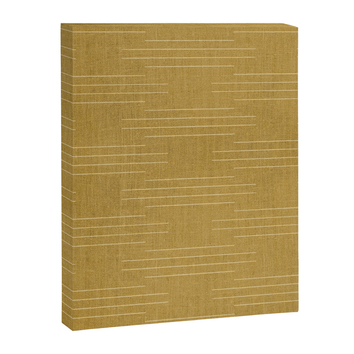 Minimalist, Boho, Line Art in Yellow Canvas Print Gallery Image 1