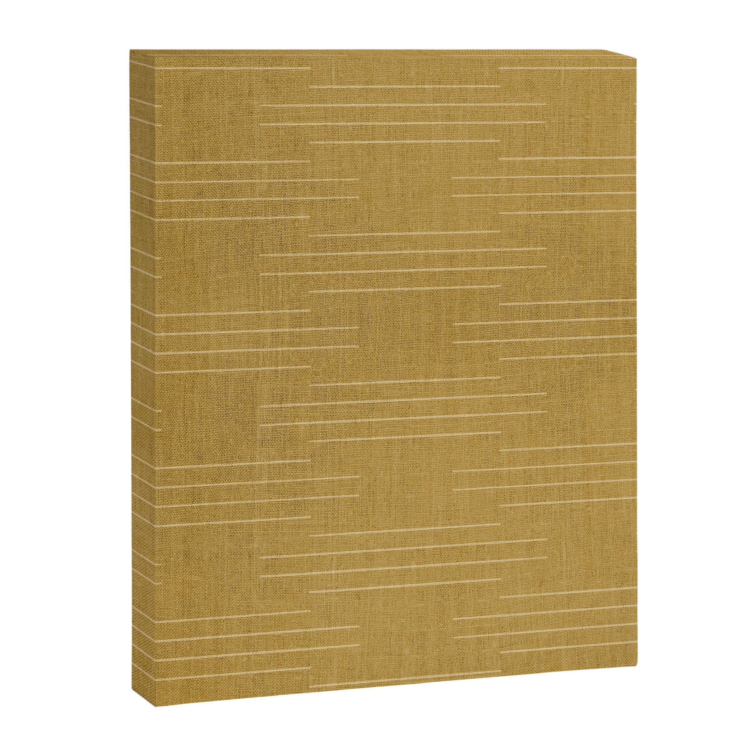 Minimalist, Boho, Line Art in Yellow Canvas Print Gallery Image 8
