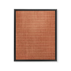 Minimalist Earthy Boho Chic Terracotta Framed Canvas Print Gallery Image 8