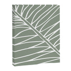 Minimalist, Tropical Leaf, Green, Boho Wall Art Canvas Print Gallery Image 8