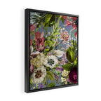 Modena Vintage Florals Framed Canvas Print Gallery Image 2