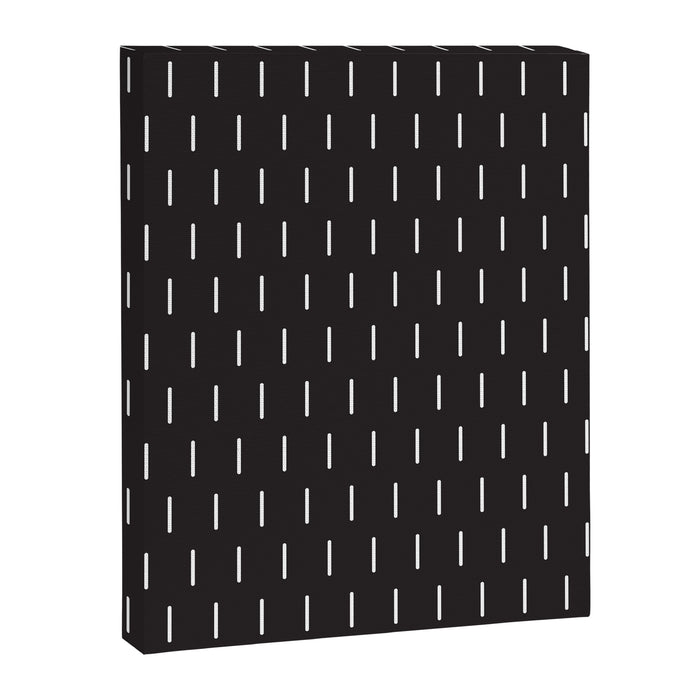 Modern Boho Minimal Pattern, Black and White Canvas Print Gallery Image 1