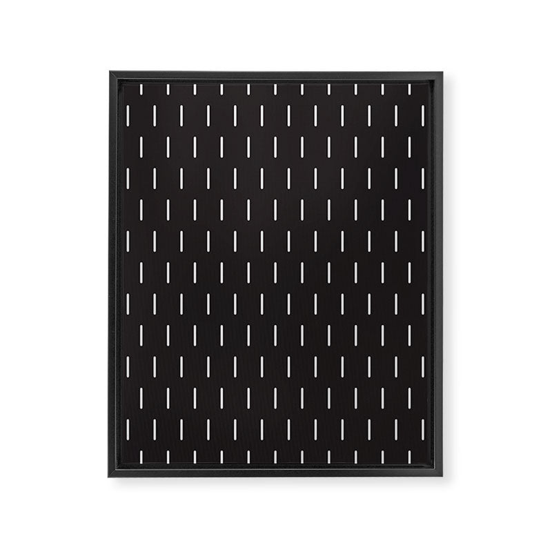 Modern Boho Minimal Pattern, Black and White Framed Canvas Print Gallery Image 8