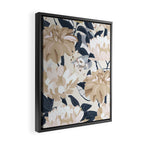 Modern Floral Framed Canvas Print Gallery Image 2