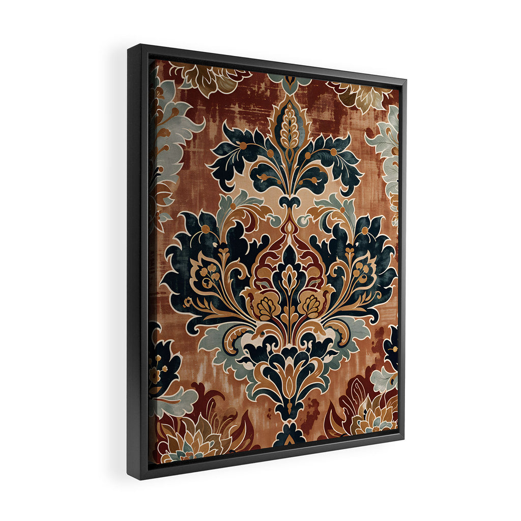 Musk Floral Essence Framed Canvas Print Gallery Image 2