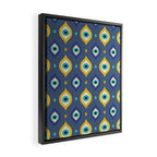 Mystic Evil Eyes Pattern Framed Canvas Print Gallery Image 2