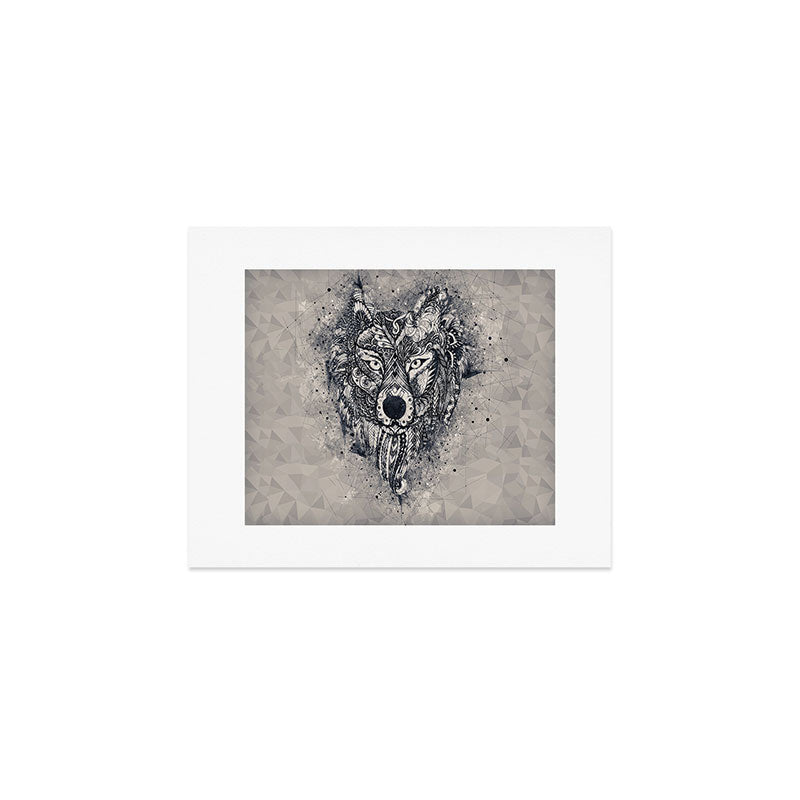 Native American Wolf Art Print Gallery Image 1