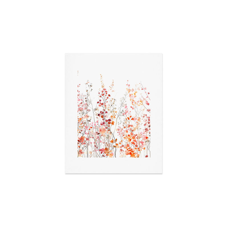 Natureâs Floral Meadowscape Art Print Gallery Image 1