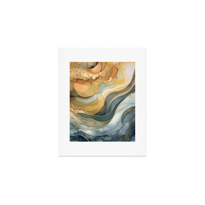 Ocean Nautical Serenade Art Print Gallery Image 1