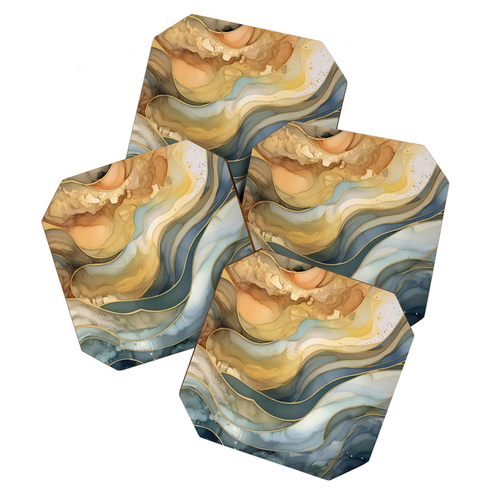 Ocean Nautical Serenade Coaster Gallery Image 1