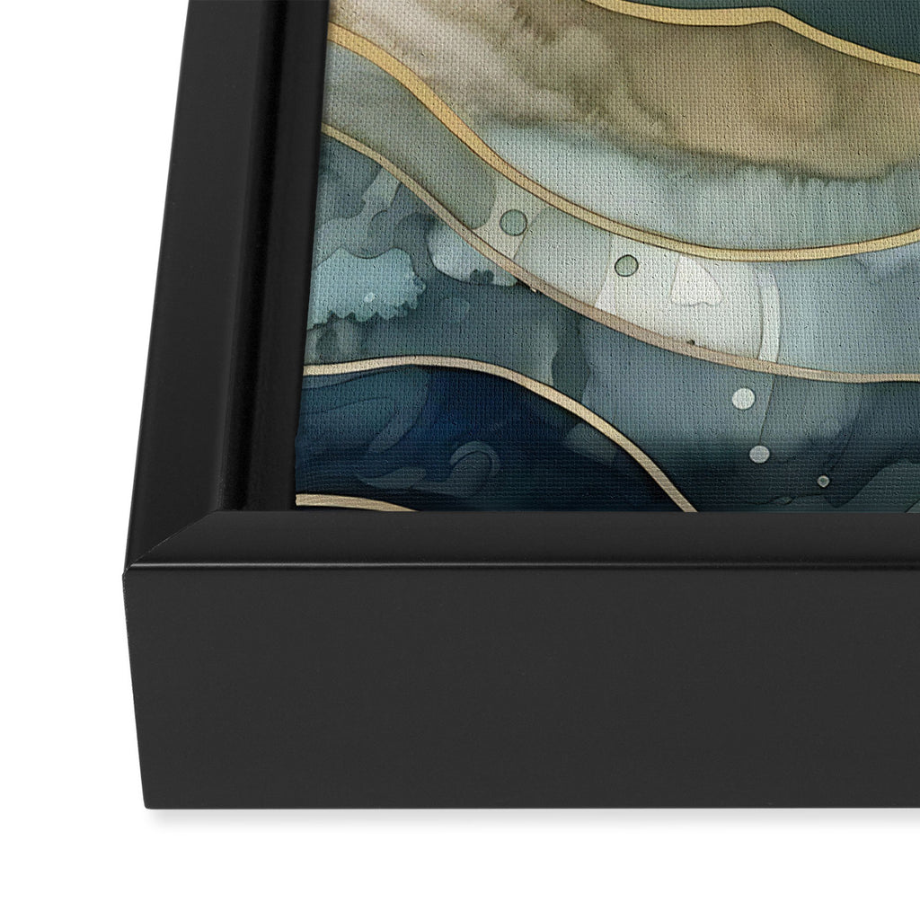 Ocean Nautical Serenade Framed Canvas Print Gallery Image 3
