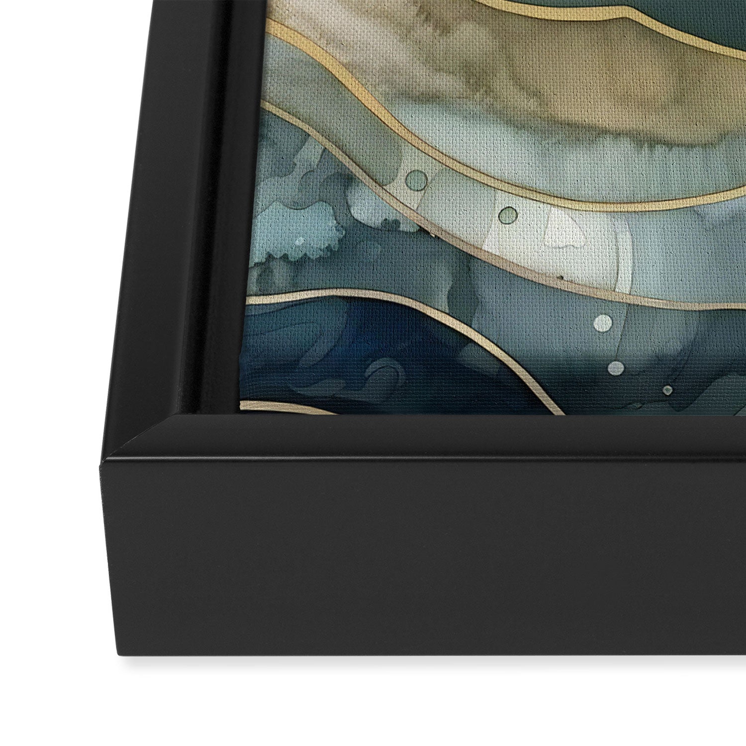 Ocean Nautical Serenade Framed Canvas Print Gallery Image 3