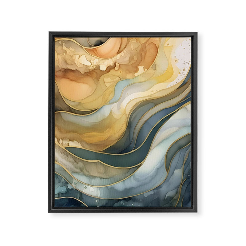 Ocean Nautical Serenade Framed Canvas Print Gallery Image 8