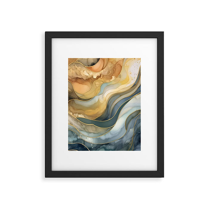 Ocean Nautical Serenade Framed Art Print Gallery Image 1