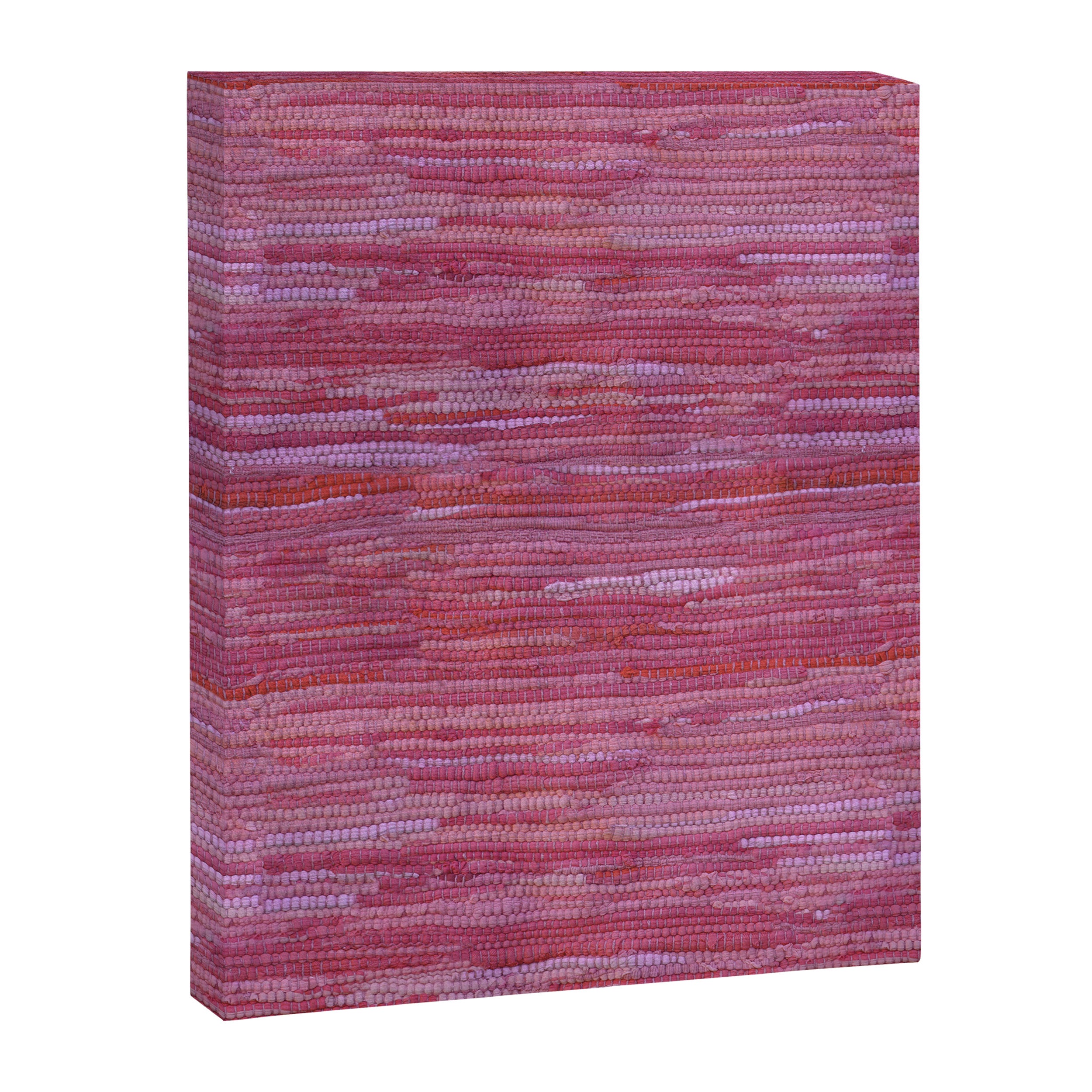 Old Market Textile in Pink Canvas Print Gallery Image 8