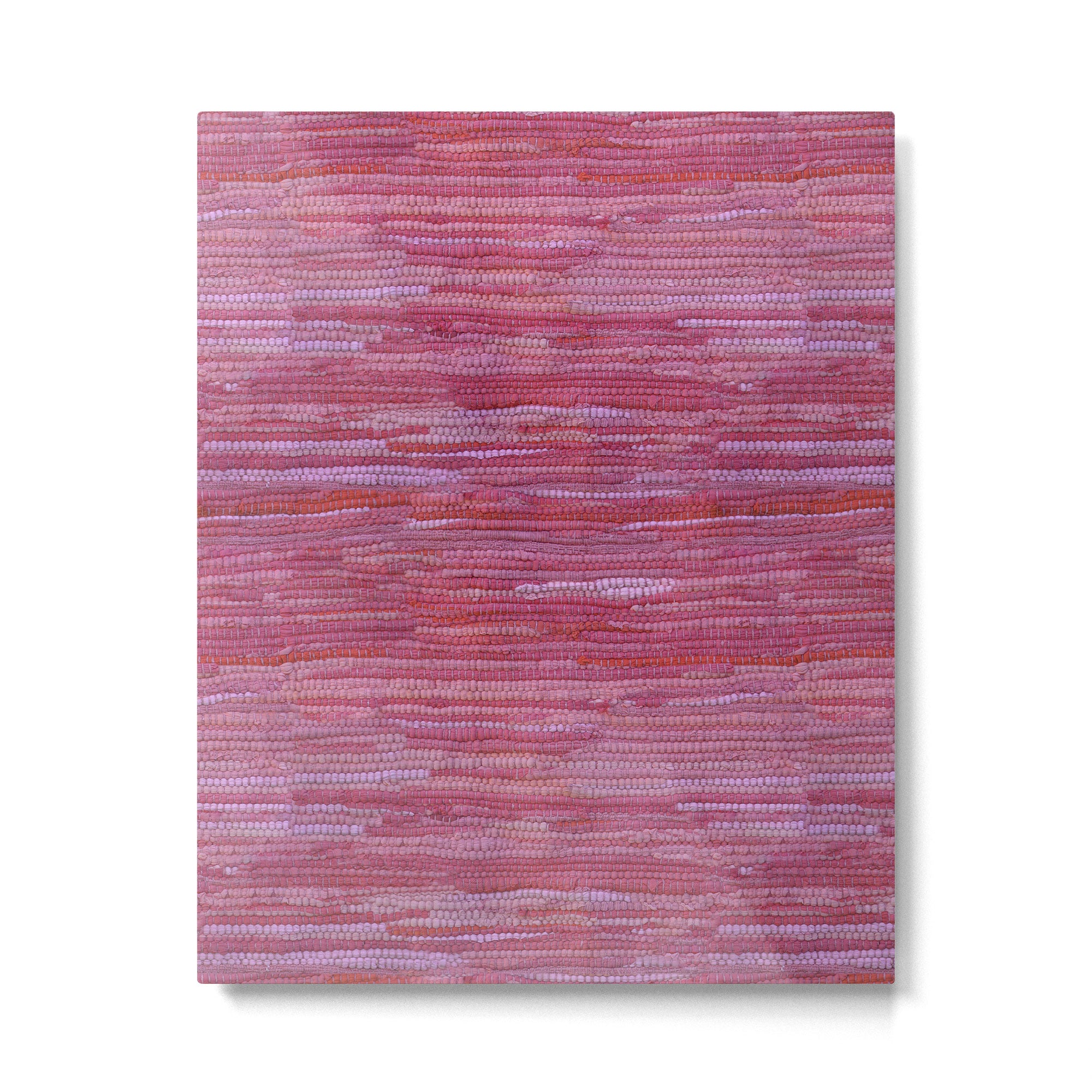 Old Market Textile in Pink Metal Print Gallery Image 6