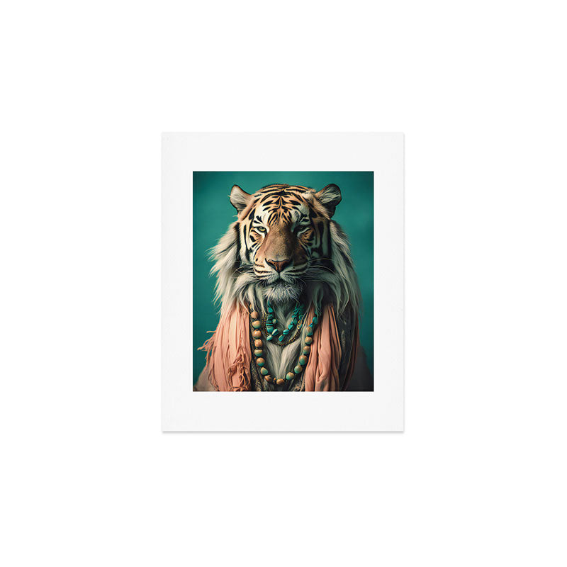 One Love, One World, A Vision of Unity, Tigers Art Art Print Gallery Image 1