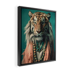One Love, One World, A Vision of Unity, Tigers Art Framed Canvas Print Gallery Image 2