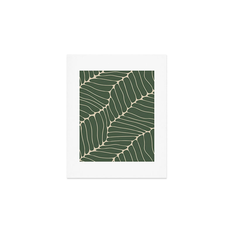 Organic Nature Green Art Print Gallery Image 1