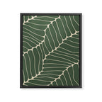 Organic Nature Green Framed Canvas Print Gallery Image 8