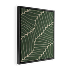 Organic Nature Green Framed Canvas Print Gallery Image 2