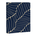 Organic Nature Navy Blue Canvas Print Gallery Image 8