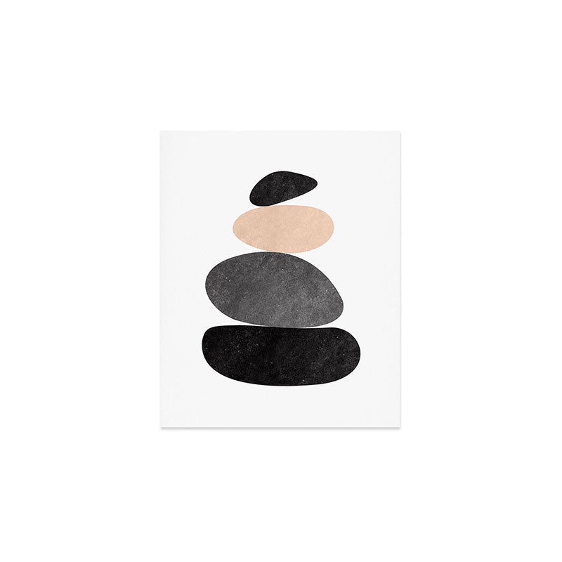 Peaceful, Zen, Balance, Geometric Art Art Print Gallery Image 1