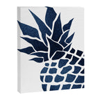 Pineapple, Big Blue, Denim Navy Canvas Print Gallery Image 8