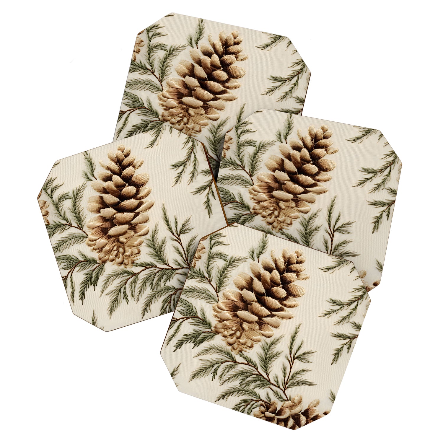 Pinecone Enchantment Coaster Gallery Image 1
