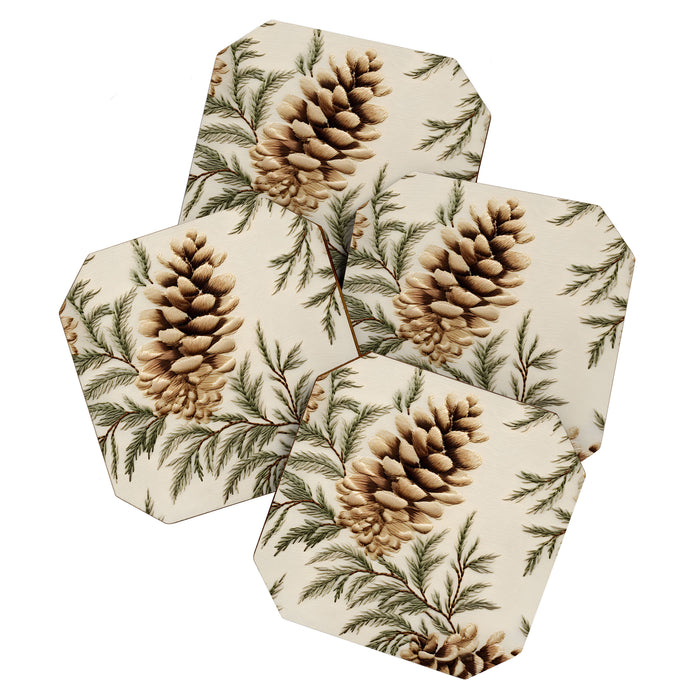 Pinecone Enchantment Coaster Gallery Image 1