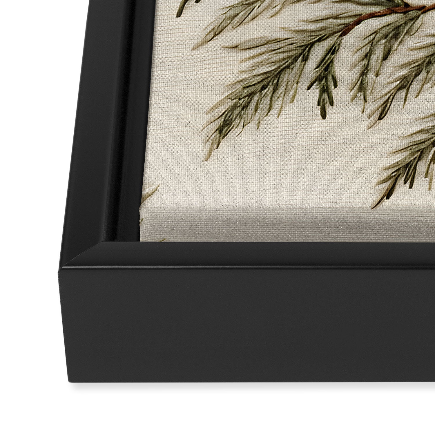 Pinecone Enchantment Framed Canvas Print Gallery Image 3