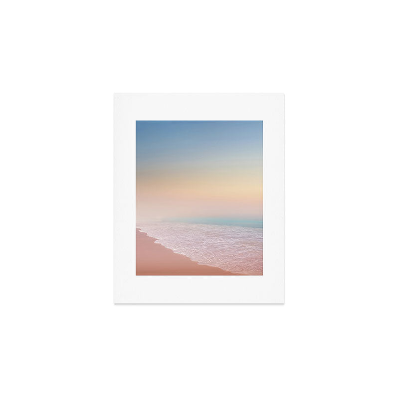 Pink Sunset Art Print Gallery Image 1