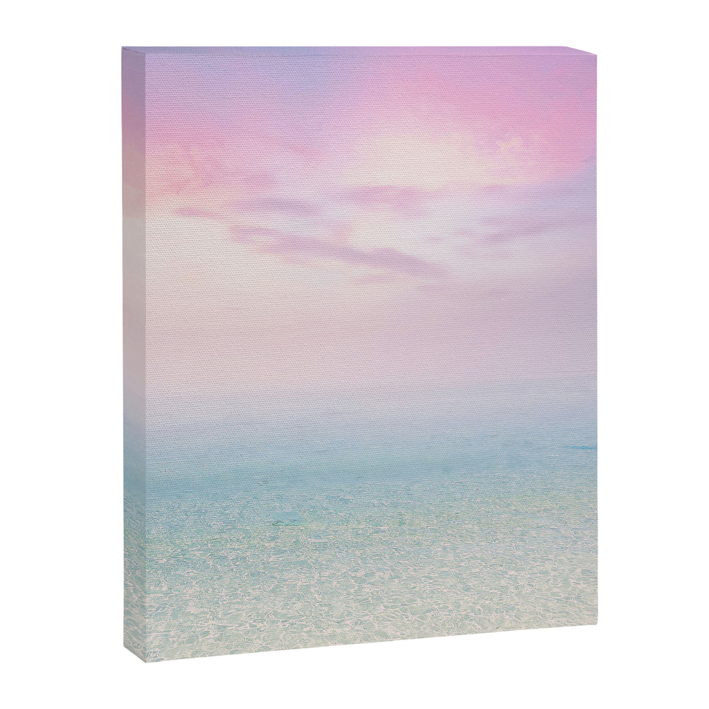 Pink Sunset, Ocean Art Canvas Print Gallery Image 8
