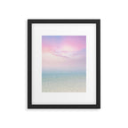 Pink Sunset, Ocean Art Framed Art Print Gallery Image 6