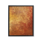 Rusted Copper and Gold Framed Canvas Print Gallery Image 8