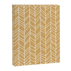 Rustic Herringbone in Mustard Yellow Canvas Print Gallery Image 8