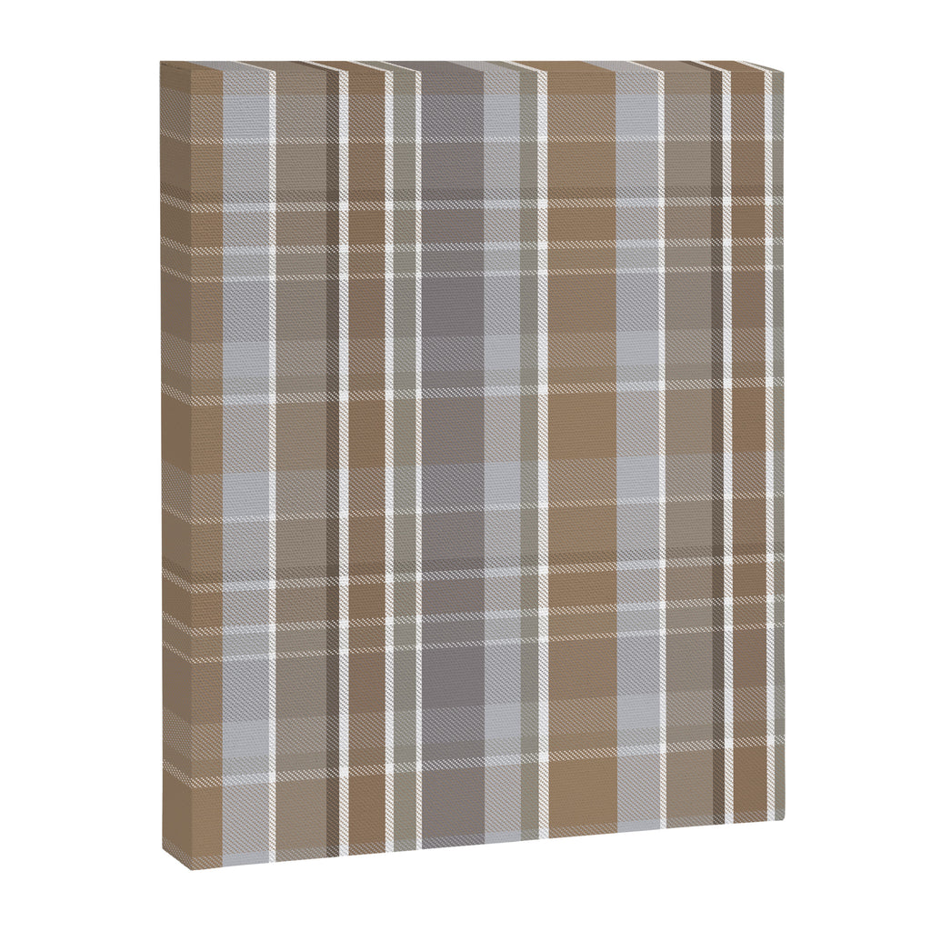 Rustic Plaid Canvas Print Gallery Image 8