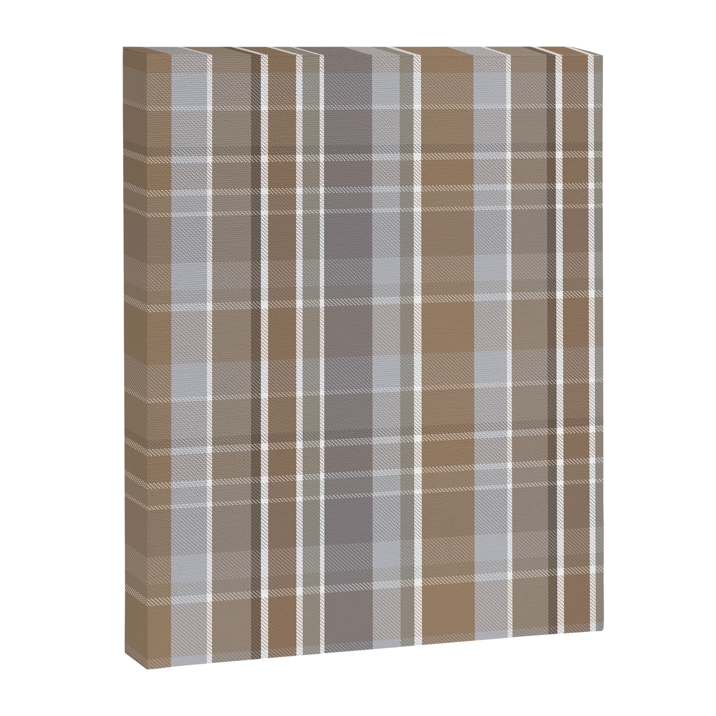 Rustic Plaid Canvas Print Gallery Image 8