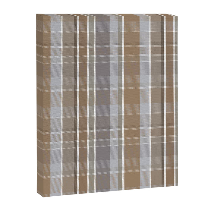 Rustic Plaid Canvas Print Gallery Image 1