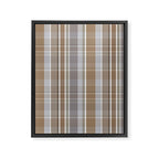 Rustic Plaid Framed Canvas Print Gallery Image 8