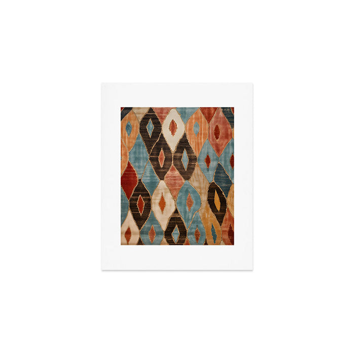 Rustic Shabby Moroccan Weave Art Print Gallery Image 1