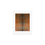 Rustic Vintage Rust Art Print Gallery Image 1