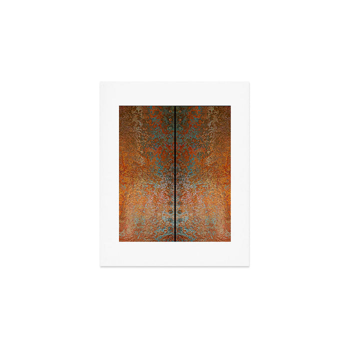 Rustic Vintage Rust Art Print Gallery Image 1
