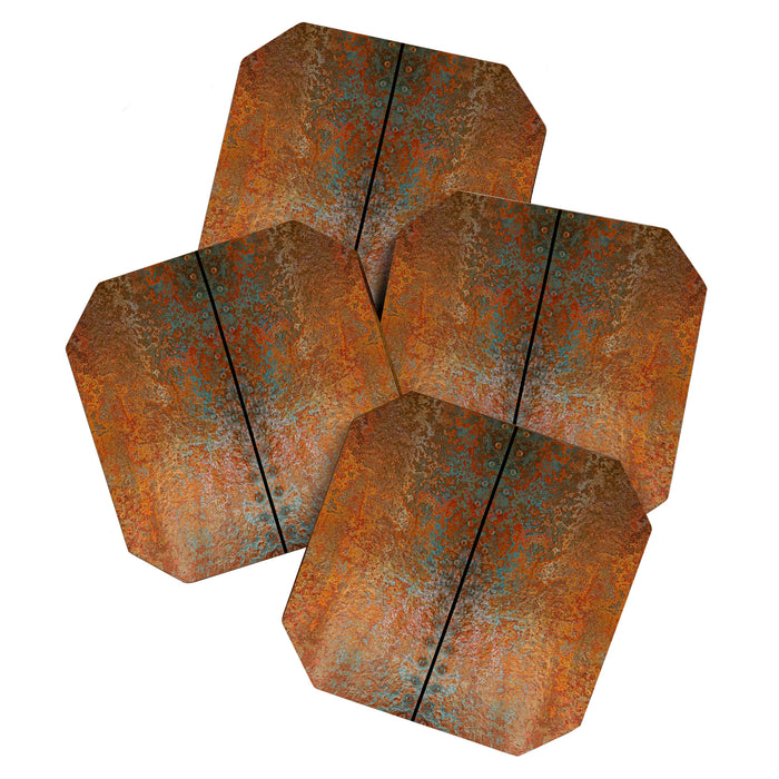Rustic Vintage Rust Coaster Gallery Image 1