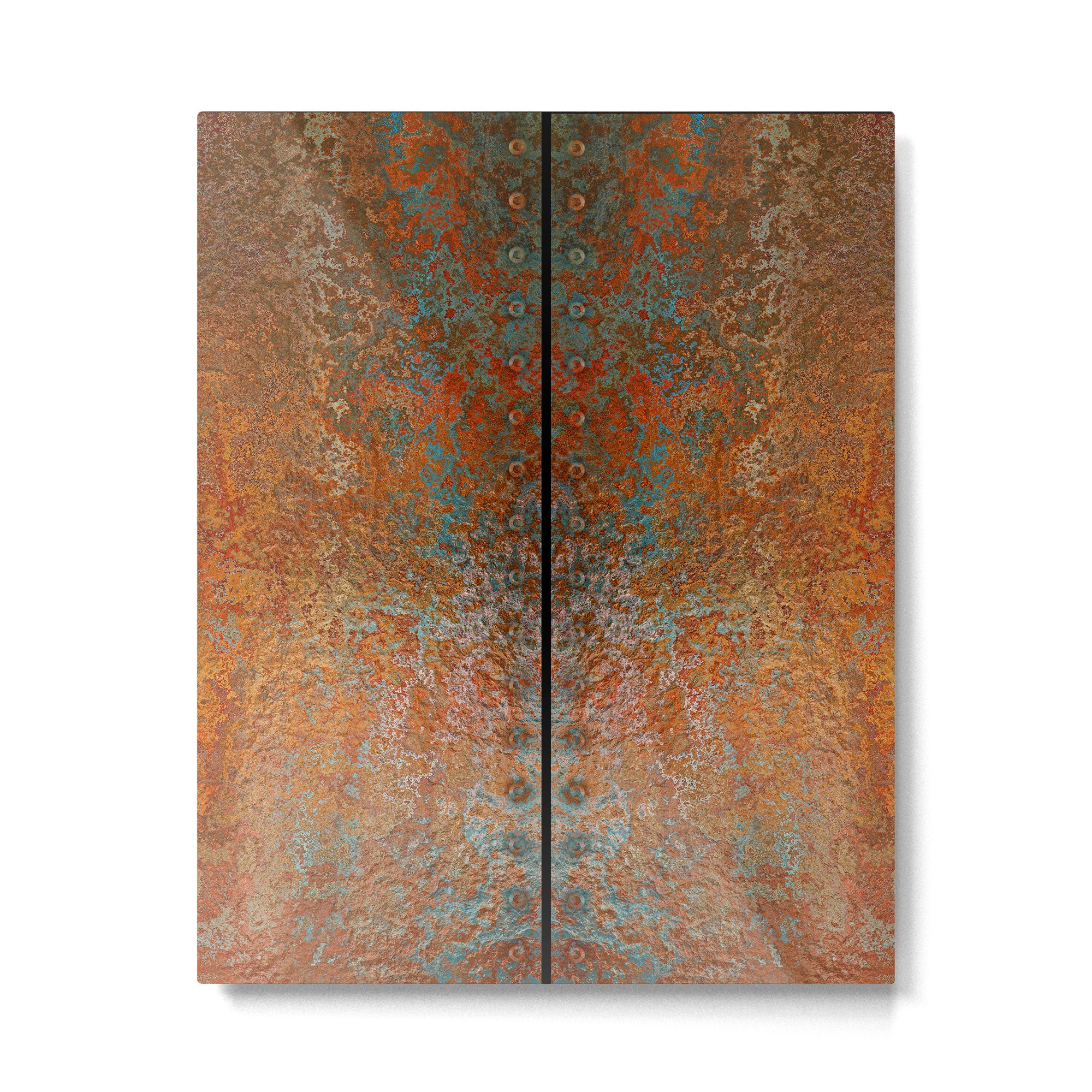 Rustic Vintage Rust Metal Print Gallery Image 6