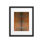 Rustic Vintage Rust Framed Art Print Gallery Image 6